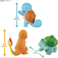 Armable Bandai Pokemon Plamo Collection Charmander, Bulbasaur & Squirtle Set