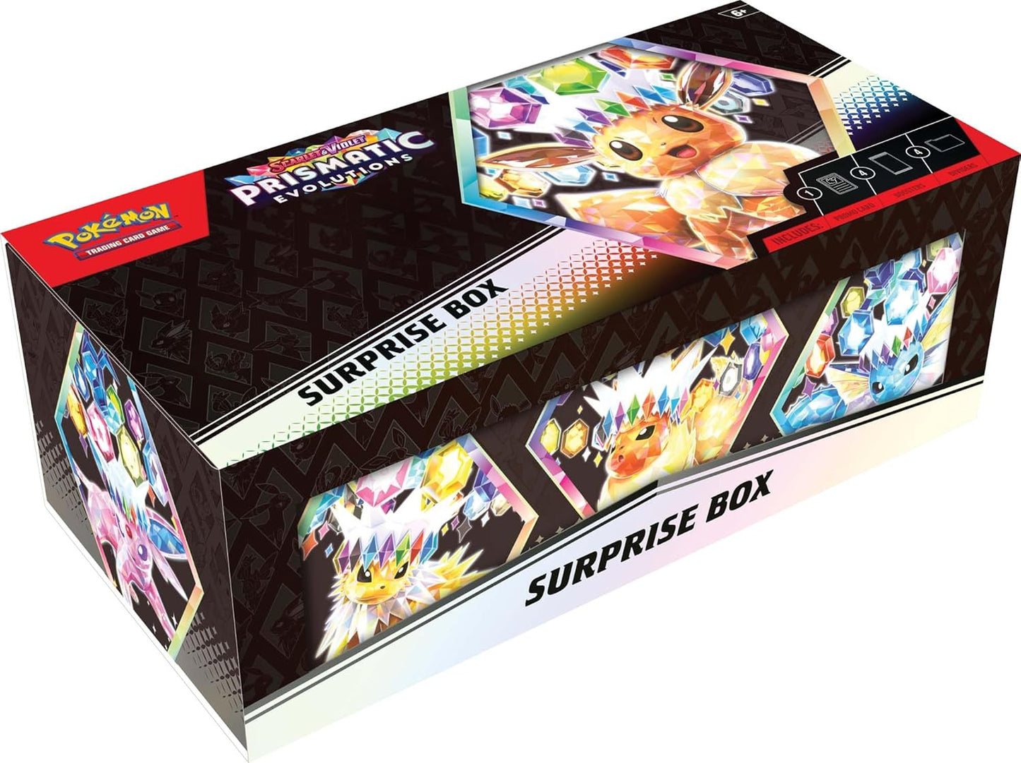 Prismatic Evolutions- Surprise Box Case