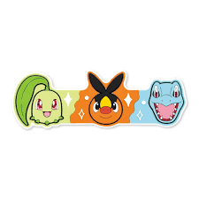 Cord Clip Chikorita, Tepig & Totodile