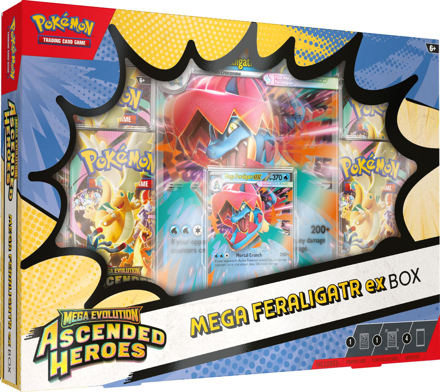 Caja Mega Feraligatr ex Inglés