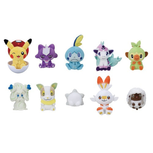 Gachapon Mini Peluche en Estuche de Pokebola