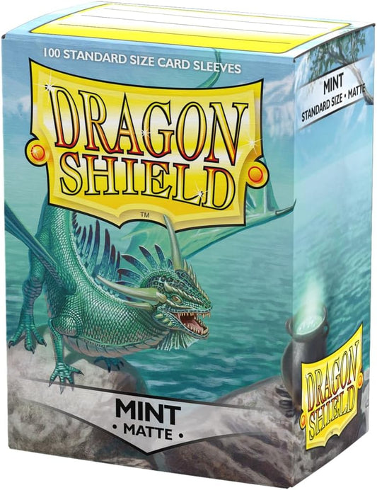 Dragon Shield Sleeves: Standard- Matte Mint (100 ct.)