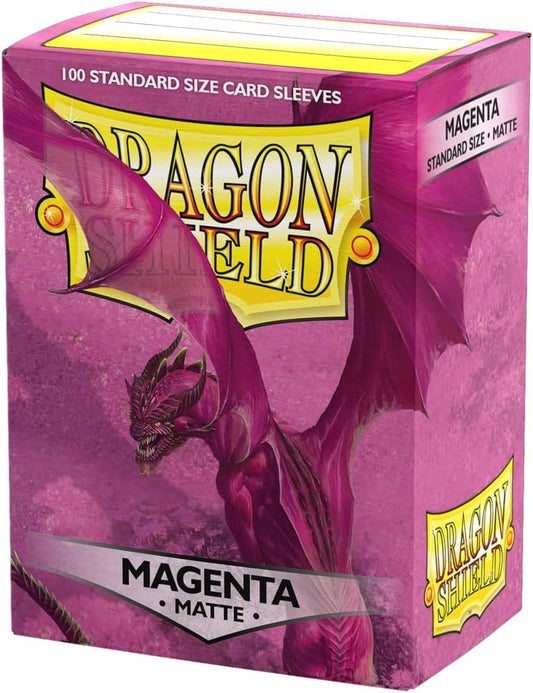 Dragon Shield Sleeves: Standard- Matte Magenta (100 ct.)
