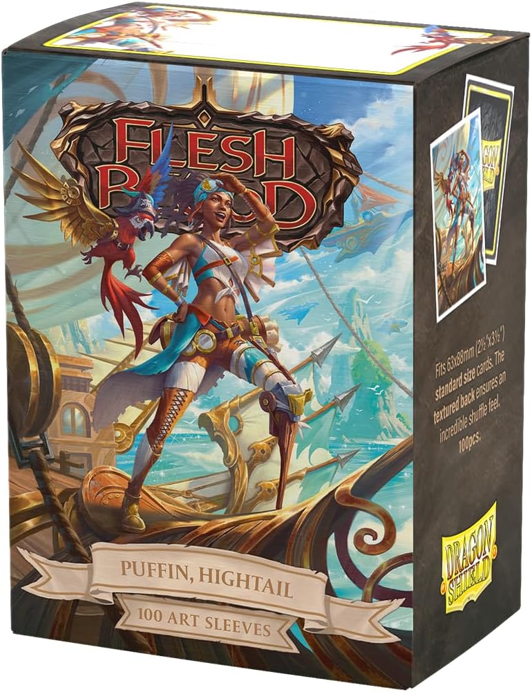 Dragon Shield Matte Art Puffin  Flesh & Blood