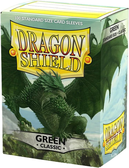 Dragon Shield Sleeves: Standard- Classic Green (100 ct.)