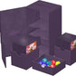 Ultimate Guard Flip 'n' Tray 200+, funda para cubierta para 200 tarjetas TCG de doble manga + bandeja de dados.