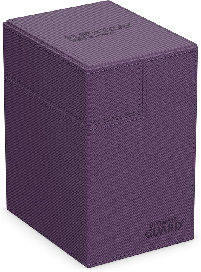 Ultimate Guard Twin Flip 'n'Tray 133+ color Morado