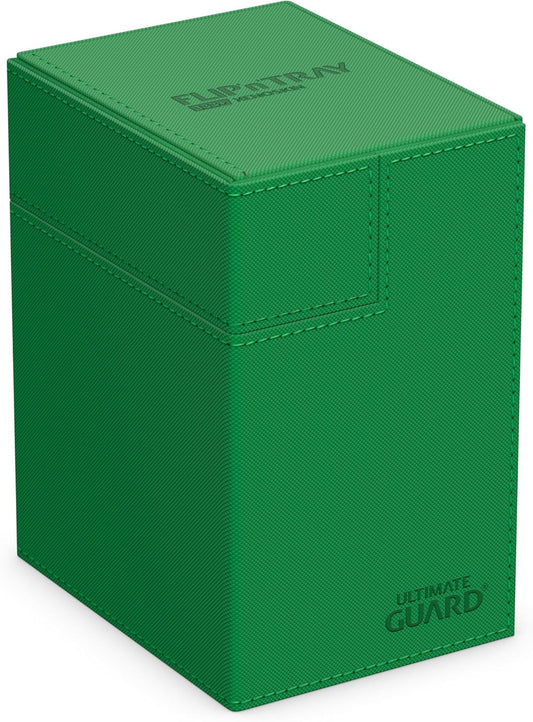 Ultimate Guard Twin Flip 'n'Tray 133+ color Verde
