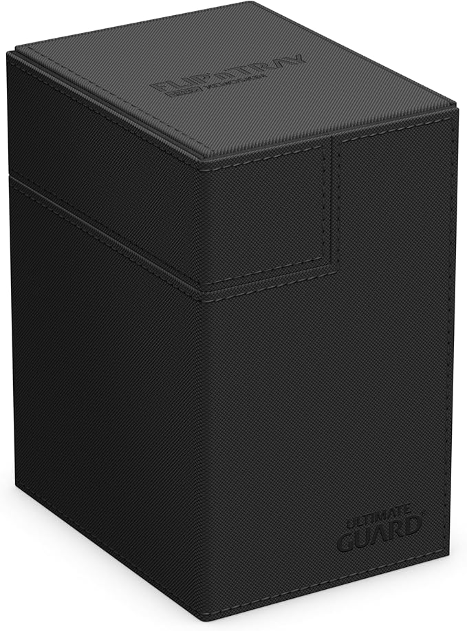 Ultimate Guard Twin Flip 'n'Tray133+ color Negro