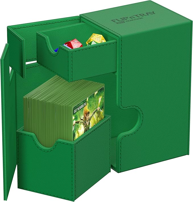 Ultimate Guard Flip 'n' Tray 80+ Verde