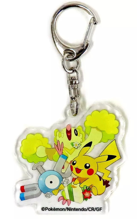 Llavero de Acrílico Pikachu, Oricorio y Magnamite
