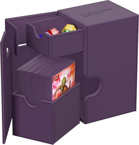 Ultimate Guard Flip 'n' Tray 80+ Morado