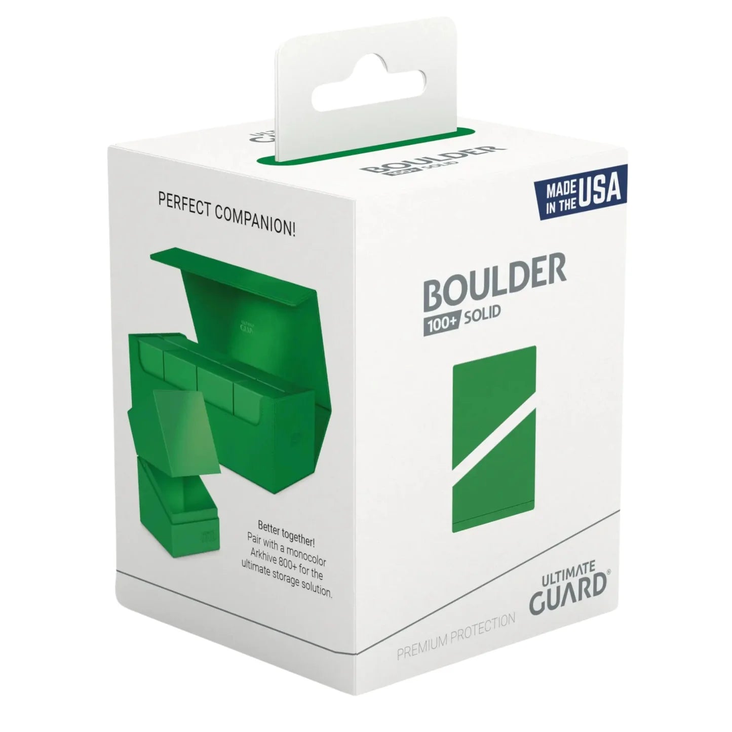 Ultimate Guard Boulder Solid 100+ Verde
