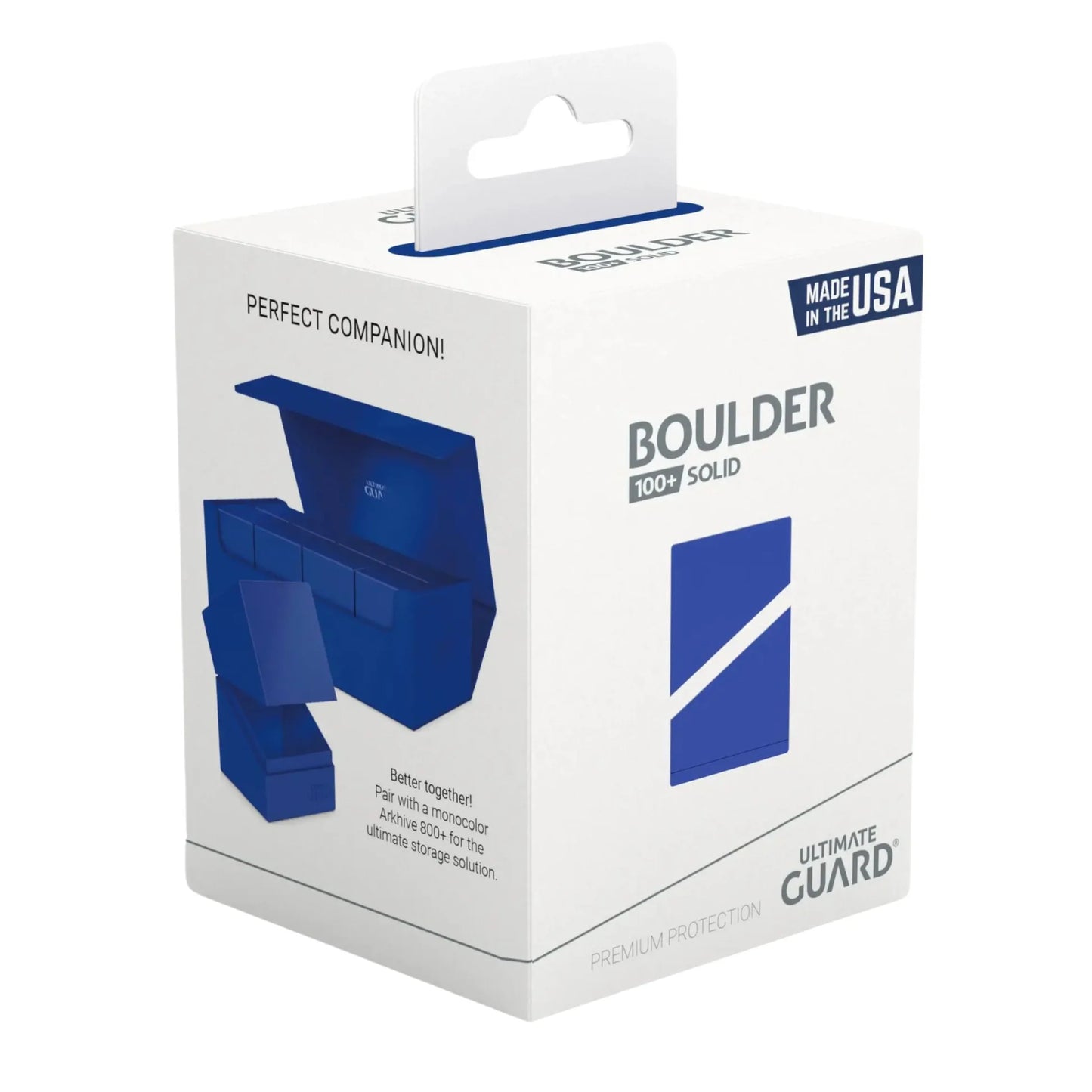 Ultimate Guard Boulder Solid 100+ Azul