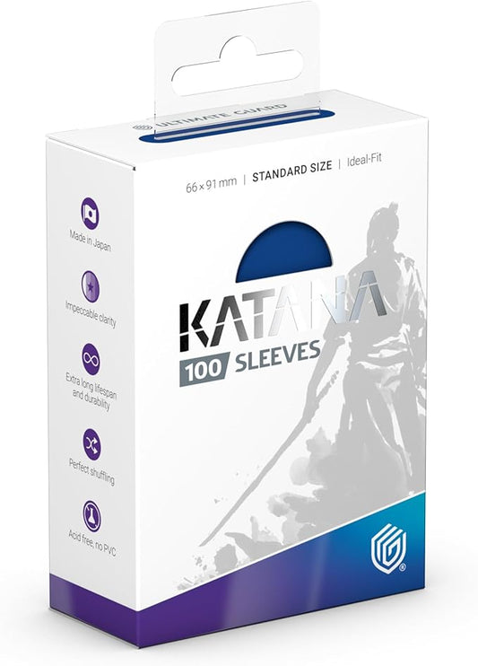 Ultimate Guard Katana Sleeves Standar Size 100 Azul