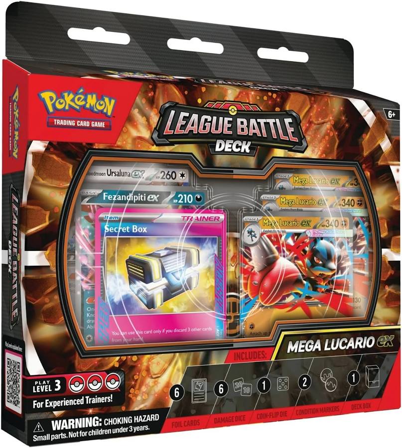 League Battle Deck Mega Lucario Ex (Inglés)