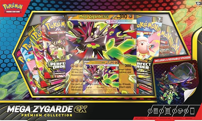 Mega Zygarde Ex Premium Collection (Inglés)