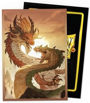 Dragon Shield Matte Dual Art - Wood Snake