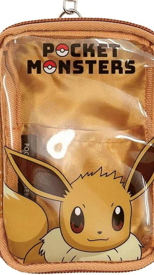Estuche transparente chico Eevee