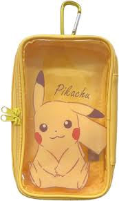 Estuche transparente Grande Pikachu