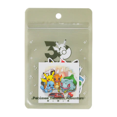 Set de Stickers 30 Aniversario Pokémon Timeless Adventure Kanto