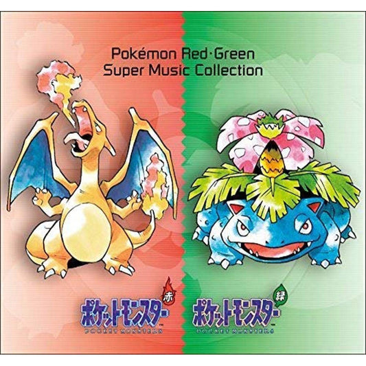 CD Pokémon Red Green Super Music Collection