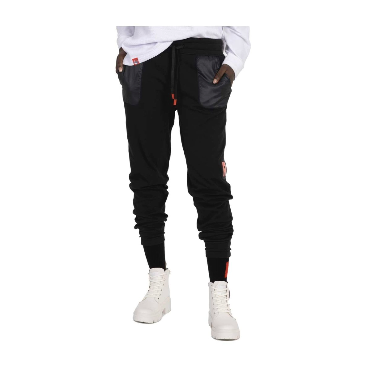 Jogger de felpa Team Rocket Collection Negro