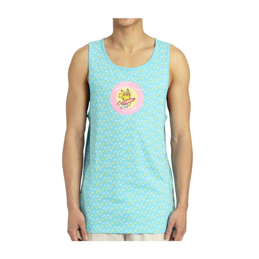 Camisa sin mangas Lazy Summer Blue Fitted Pikachu