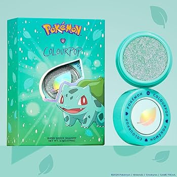 ColourPop x Pokémon Super Shock Shadow Bulbasaur