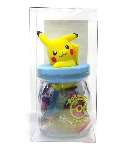 Frasco de Dulces Pikachu tapa Azul