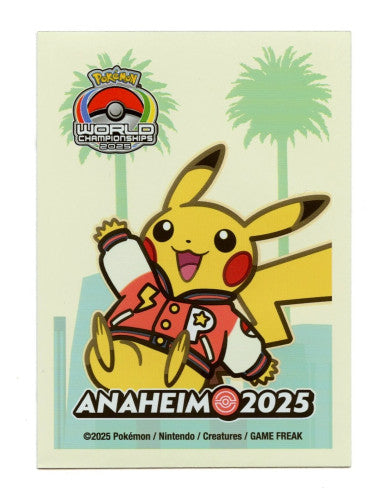 Sleeves Pikachu Mundial Anaheim 2025