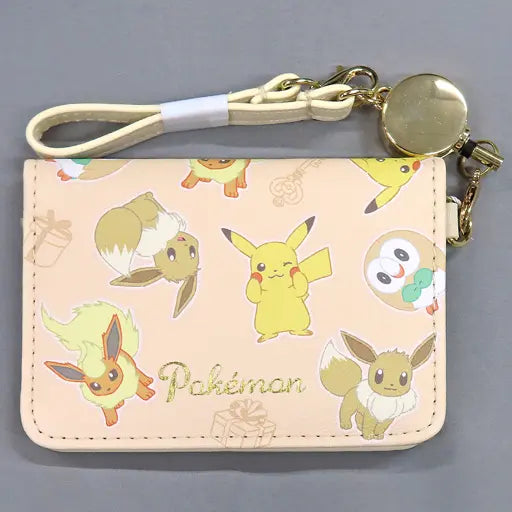 Tarjetero Cocoart Pikachu, Eevee, Rowlet, Etc.