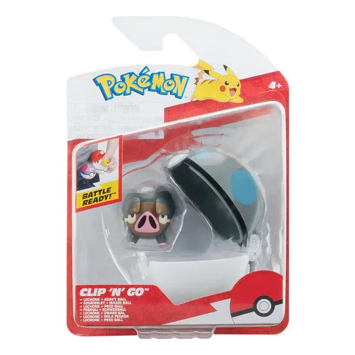 Jazware Pokeball Clip N Go Lechonk