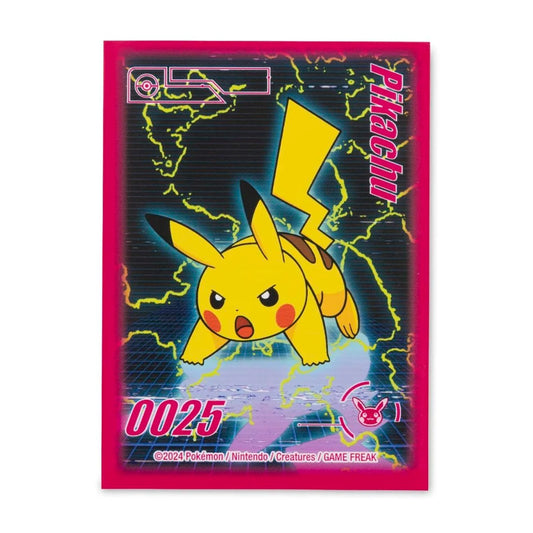 Sleeves Pikachu Rosa Neon Pokémon Center