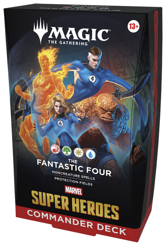 Magic  Marvel Commander Deck The Fantastic Four Inglés