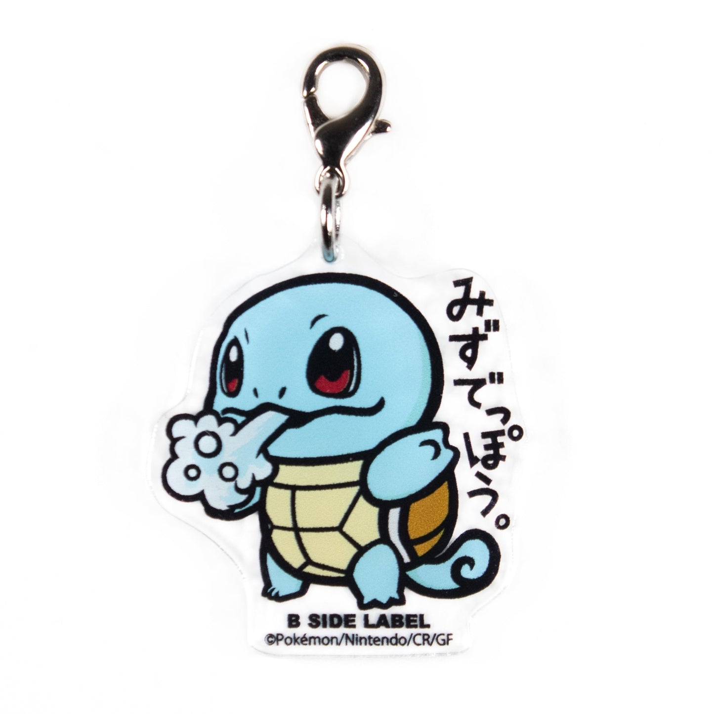 Dije de Acrílico B Side Label Squirtle