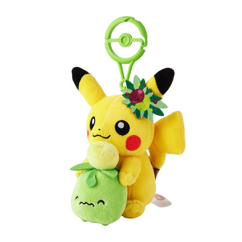 Llavero Pikachu & Smoliv Pokémon Center Kagawa