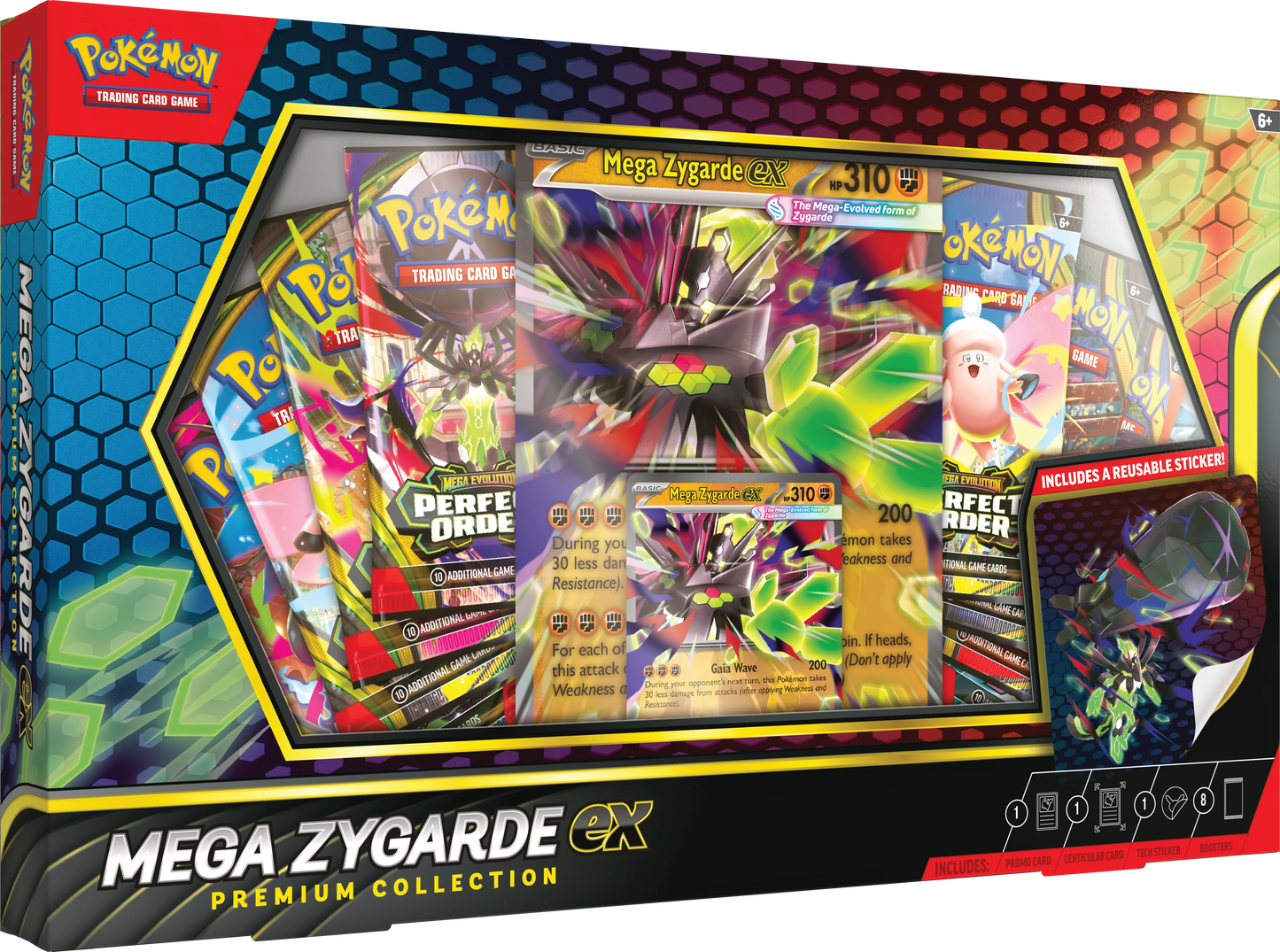 Mega Zygarde Ex Premium Collection (Español)