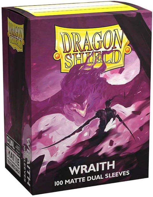 Dragon Shield Sleeves: Standard DUAL- Matte Wraith 'Alaric, Chaos Wraith' (100 ct.)