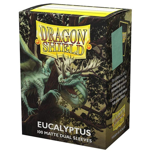 Dragon Shield Sleeves: Standard DUAL- Matte Eucalyptus 'Lehel' (100 ct.)