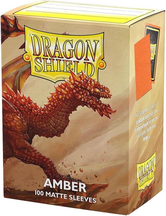 Dragon Shield - Sleeves Estándar Matte Amber
