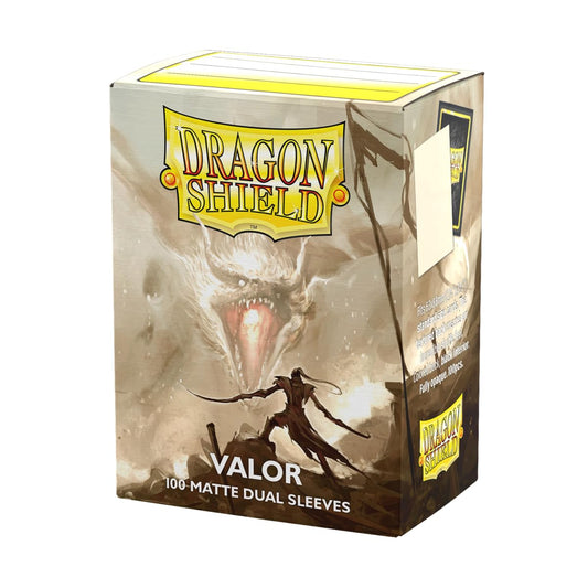 Dragon Shield Sleeves: Standard DUAL- Matte Valor (100 ct.)