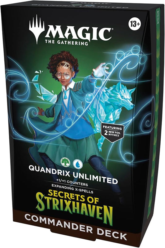 Magic Strixhaven - Commander Deck Quandrix Unlimited Inglés