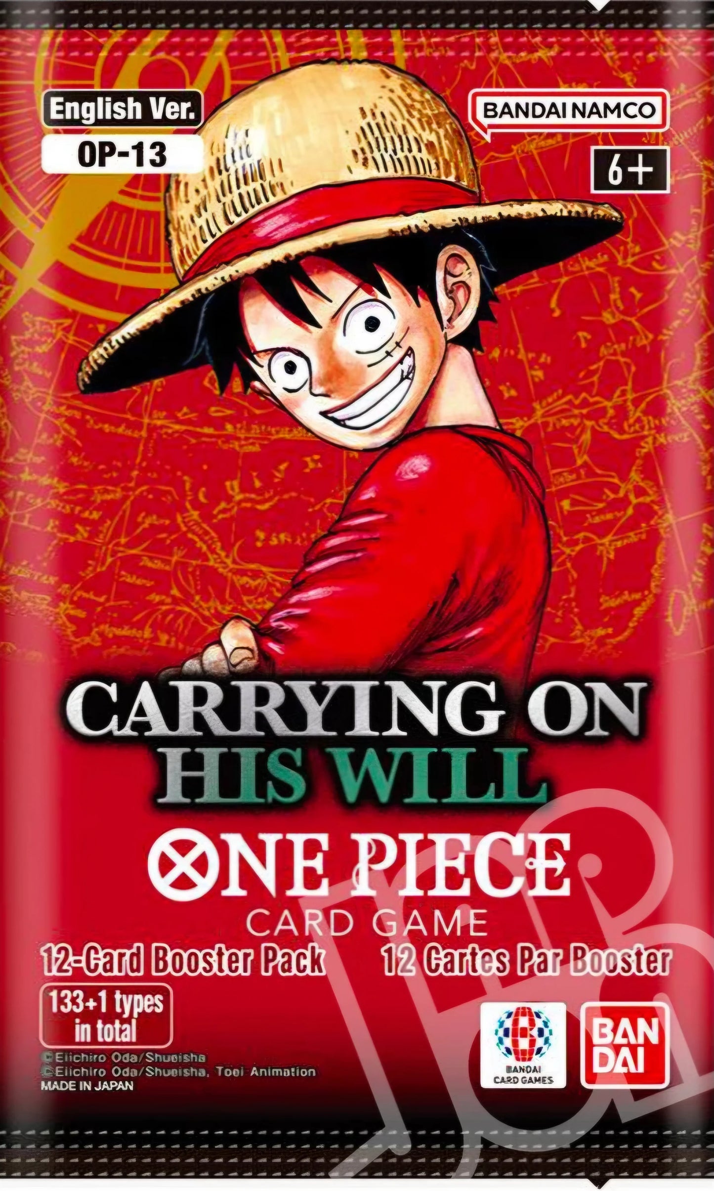 One Piece OP13 Carrying On His Will Booster Display