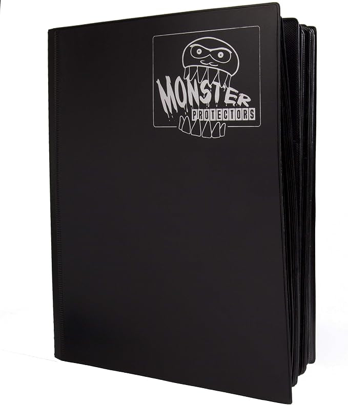 Mega Monster Binder Hard Cover Black Matte