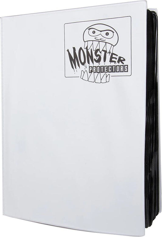 Mega Monster Binder Hard Cover White Matte