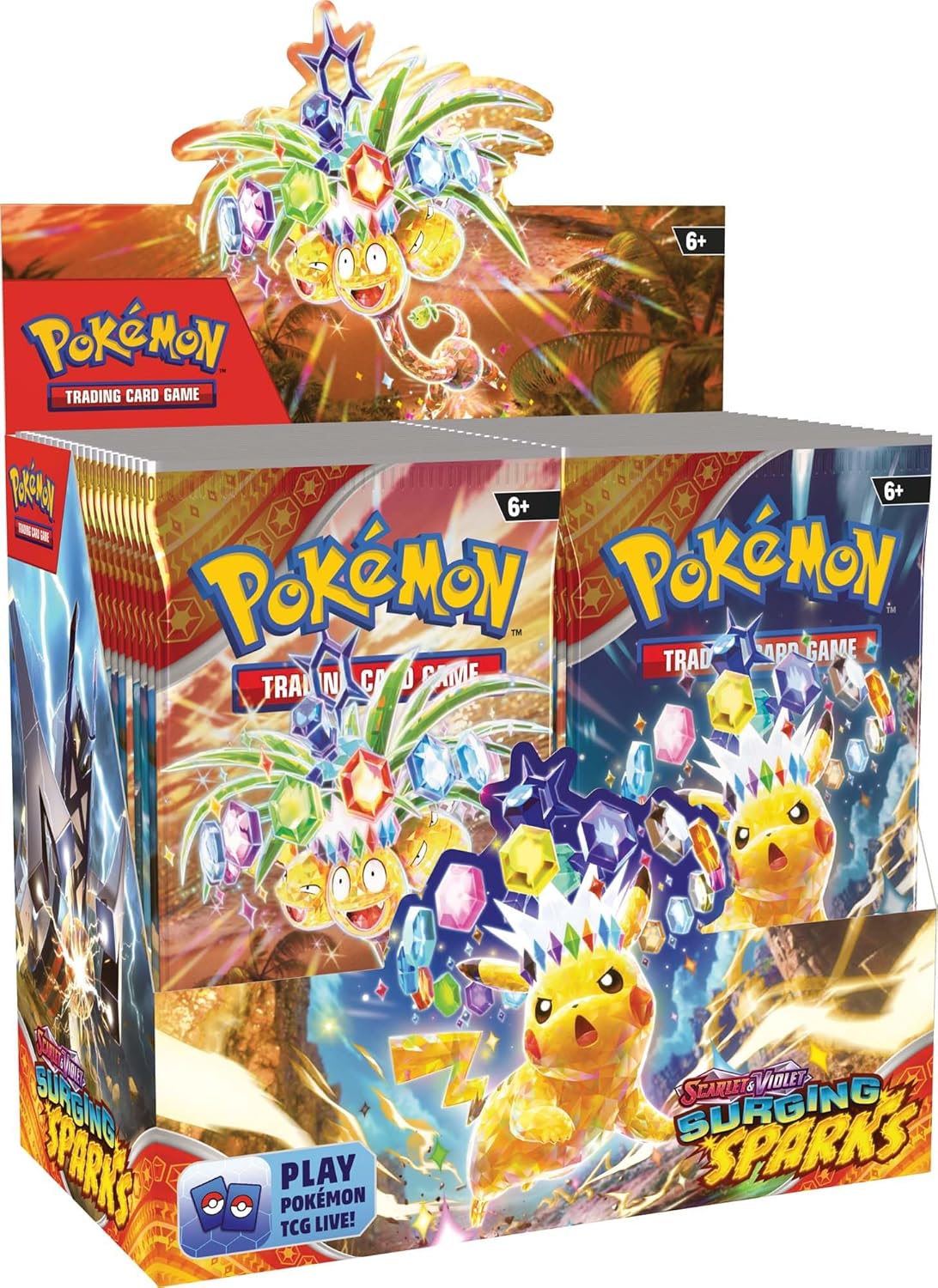 Pokemon TCG: Scarlet & Violet 08 Surging Sparks- Booster Display