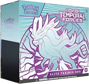Pokemon TCG:  Spanish Scarlet & Violet 05 Temporal Forces- Elite Trainer Box