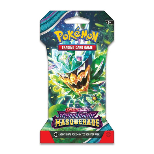Pokemon TCG: Spanish - Scarlet & Violet 06 - Twilight Masquerade- Sleeved Booster case