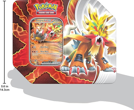Pokemon TCG:  Spanish Paradox Destinies Tin Case